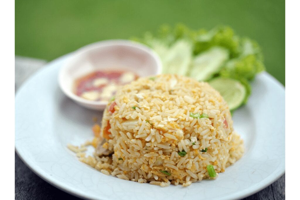 rijst bakken