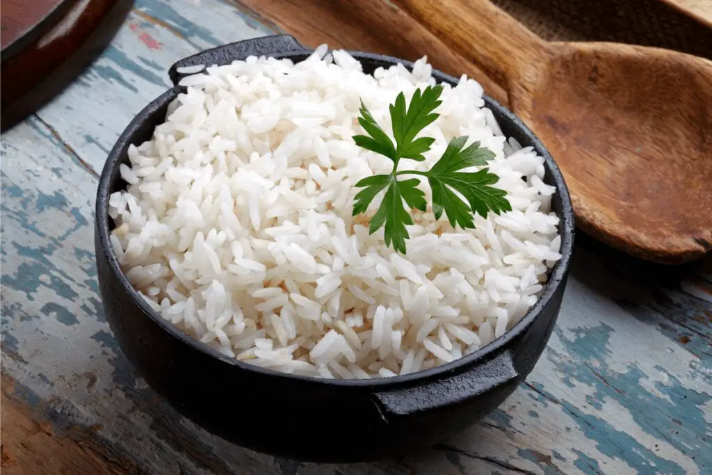 gekookte rijst bewaren