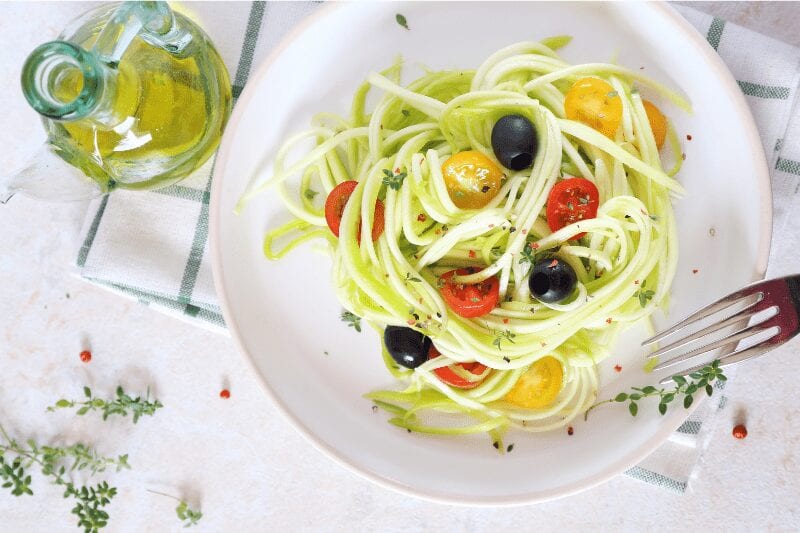courgette pasta salade
